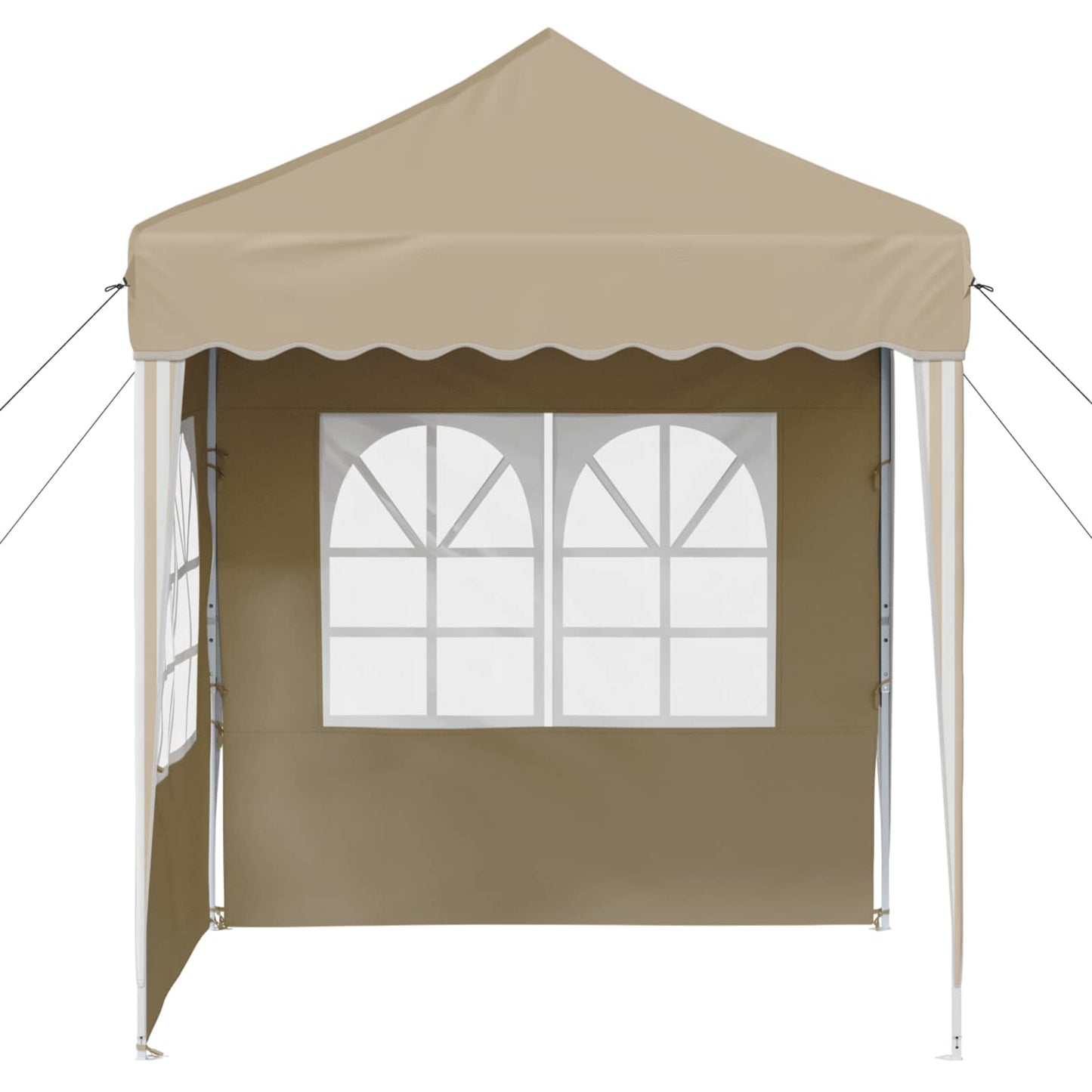 Pop-up Feesttent Crème 195 x 195 x 245 cm Oxford Stof is nu te koop bij PeponiXL, paradijselijk wonen!