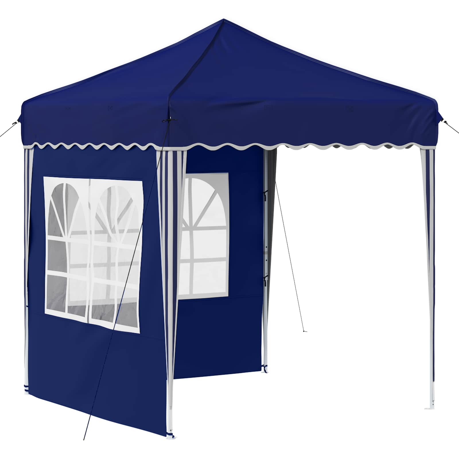 Pop-up Feesttent Blauw 195 x 195 x 245 cm Oxford Stof is nu te koop bij PeponiXL, paradijselijk wonen!