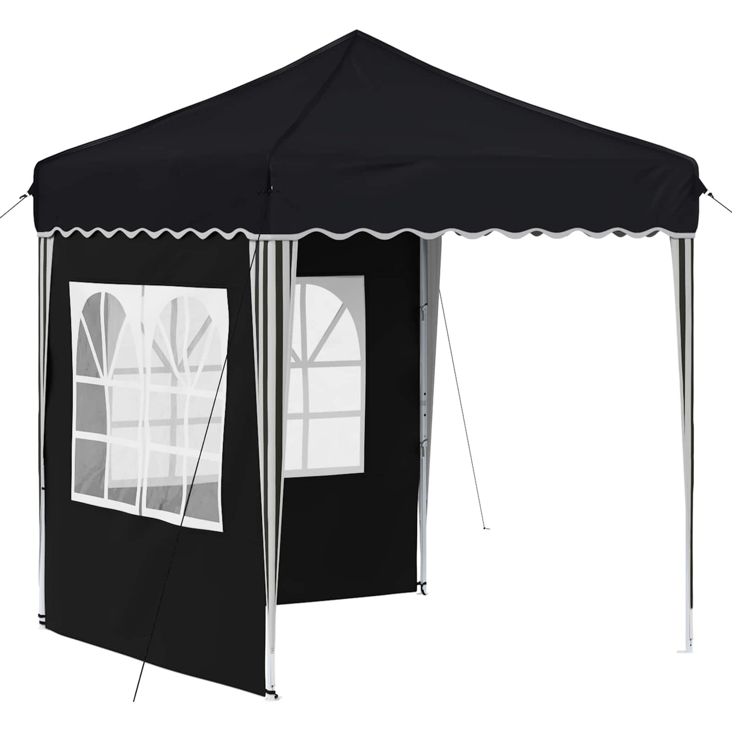 Pop-up Feesttent Antraciet 195 x 195 x 245 cm Oxford Stof is nu te koop bij PeponiXL, paradijselijk wonen!
