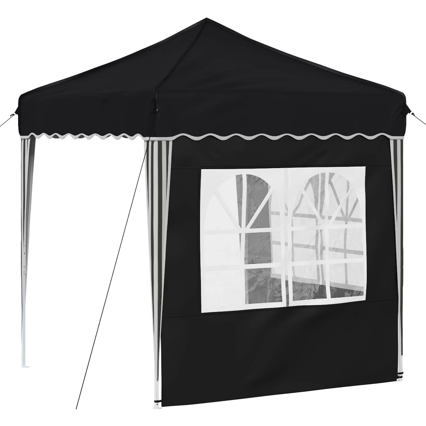 Pop-up Feesttent Antraciet 195 x 195 x 245 cm Oxford Stof is nu te koop bij PeponiXL, paradijselijk wonen!
