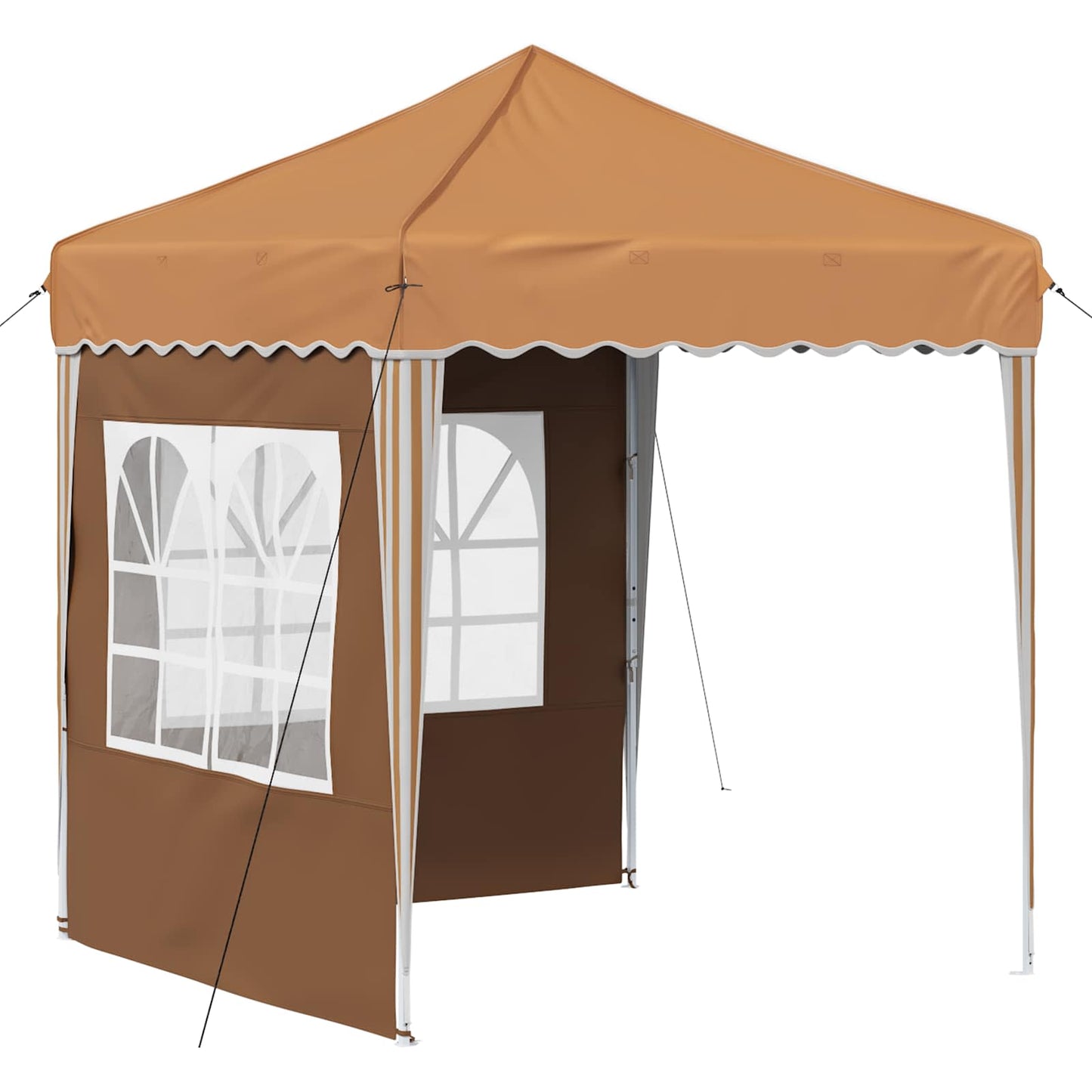 Pop-up Feesttent Beige 195 x 195 x 245 cm Oxford Stof is nu te koop bij PeponiXL, paradijselijk wonen!