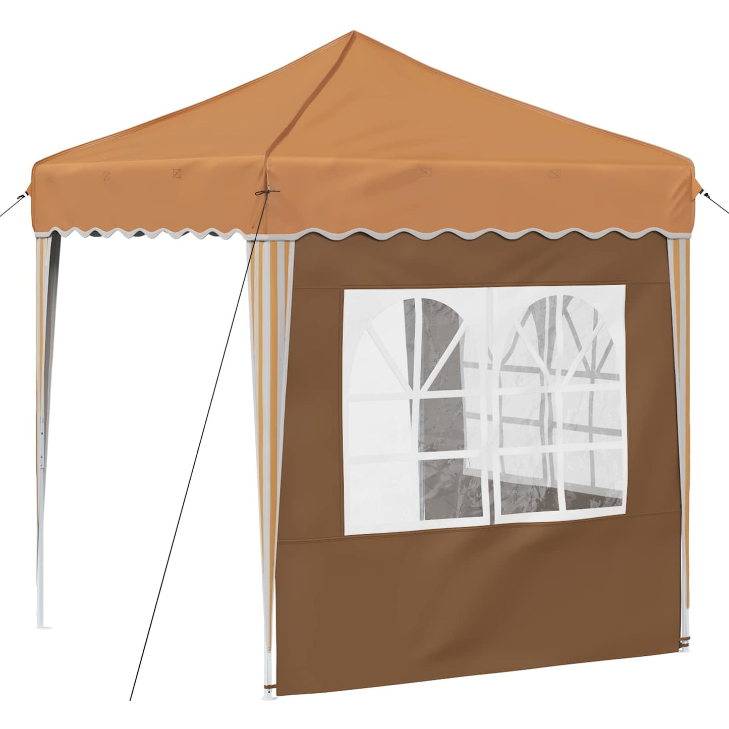 Pop-up Feesttent Beige 195 x 195 x 245 cm Oxford Stof is nu te koop bij PeponiXL, paradijselijk wonen!
