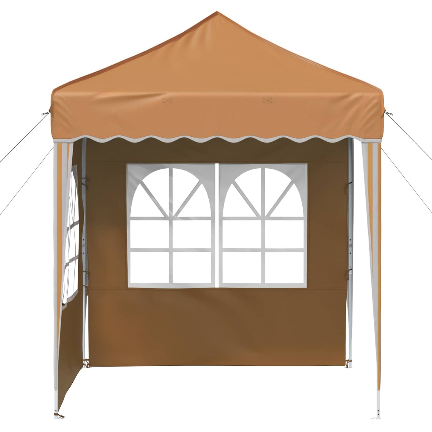Pop-up Feesttent Beige 195 x 195 x 245 cm Oxford Stof is nu te koop bij PeponiXL, paradijselijk wonen!