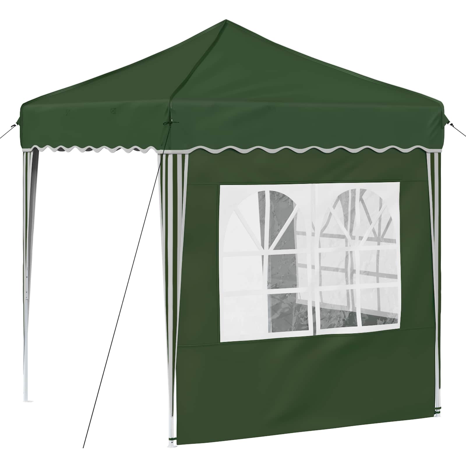 Pop-up Feesttent Groen 195 x 195 x 245 cm Oxford Stof is nu te koop bij PeponiXL, paradijselijk wonen!