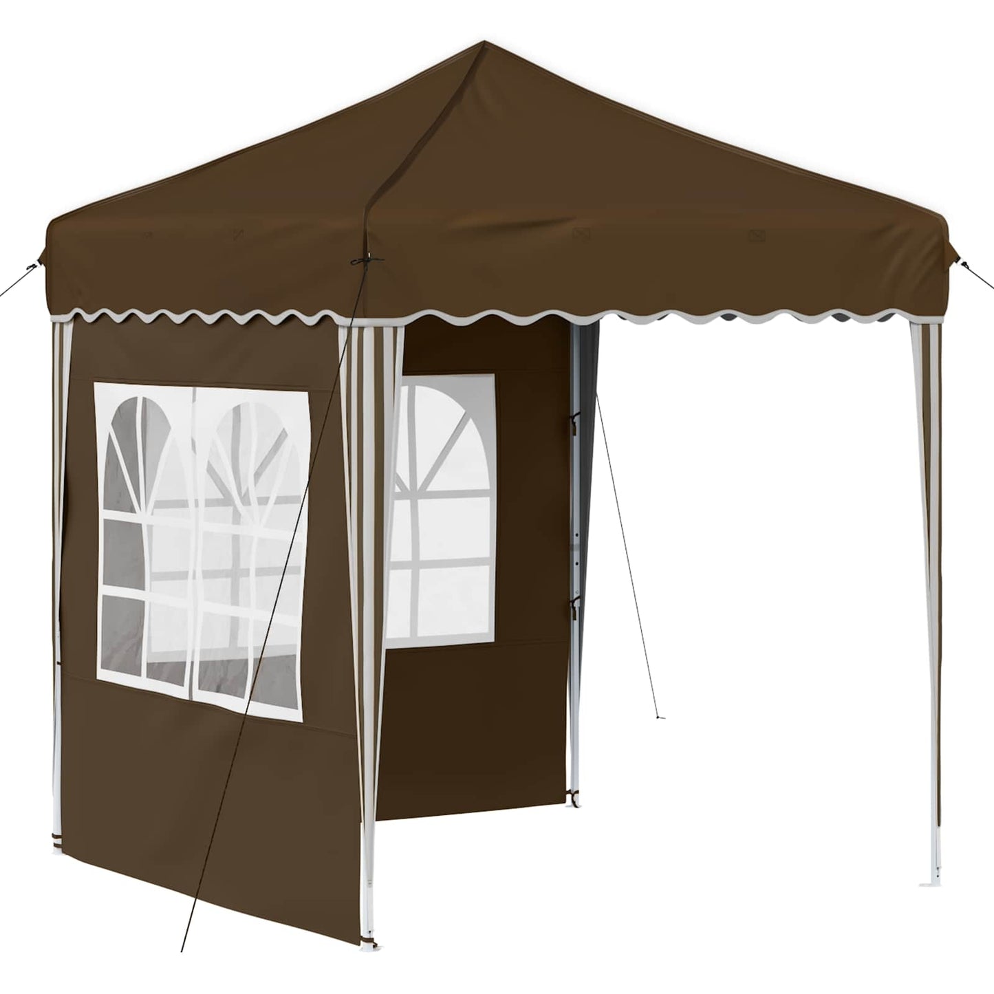 Pop-up Feesttent Taupe 195 x 195 x 245 cm Oxford Stof is nu te koop bij PeponiXL, paradijselijk wonen!
