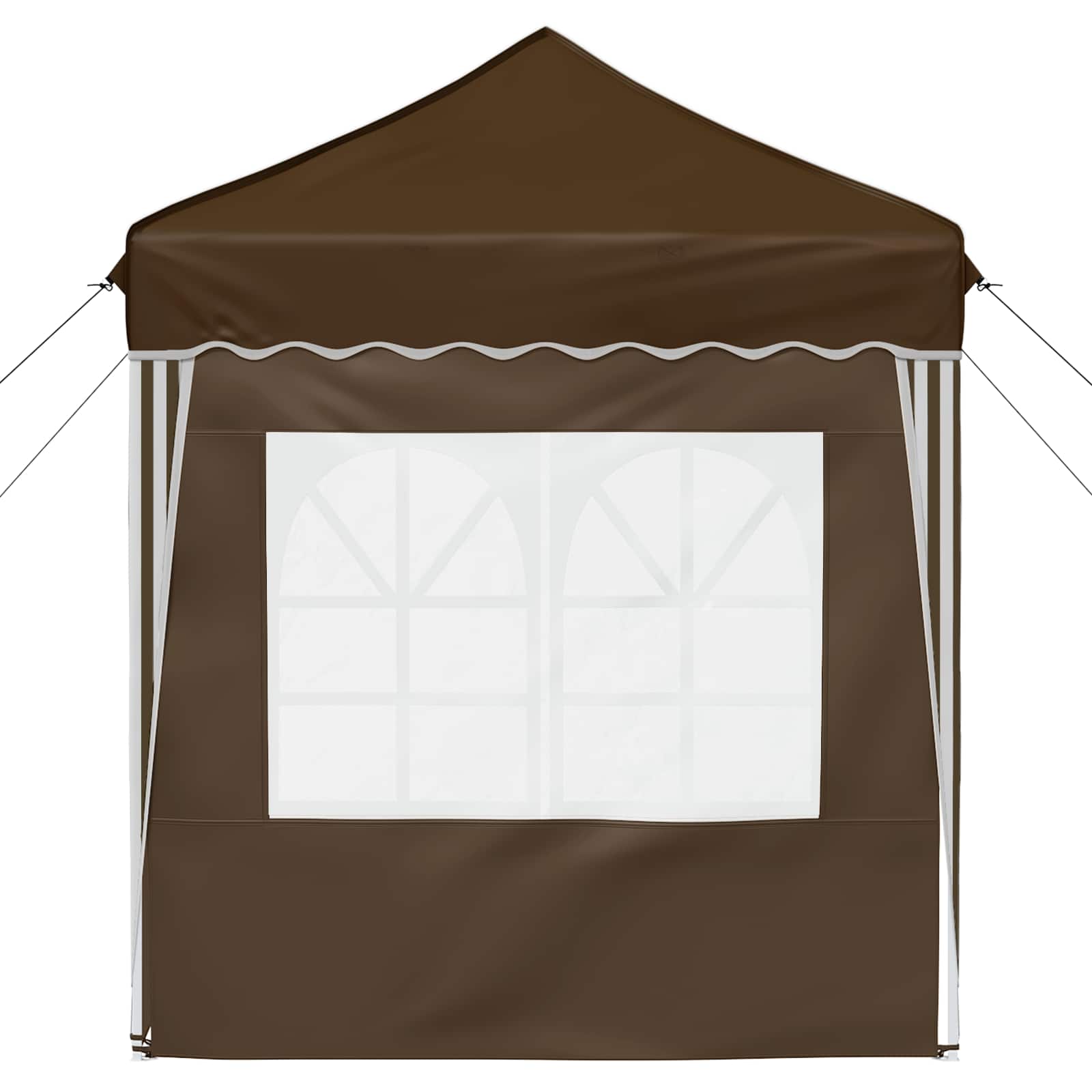 Pop-up Feesttent Taupe 195 x 195 x 245 cm Oxford Stof is nu te koop bij PeponiXL, paradijselijk wonen!