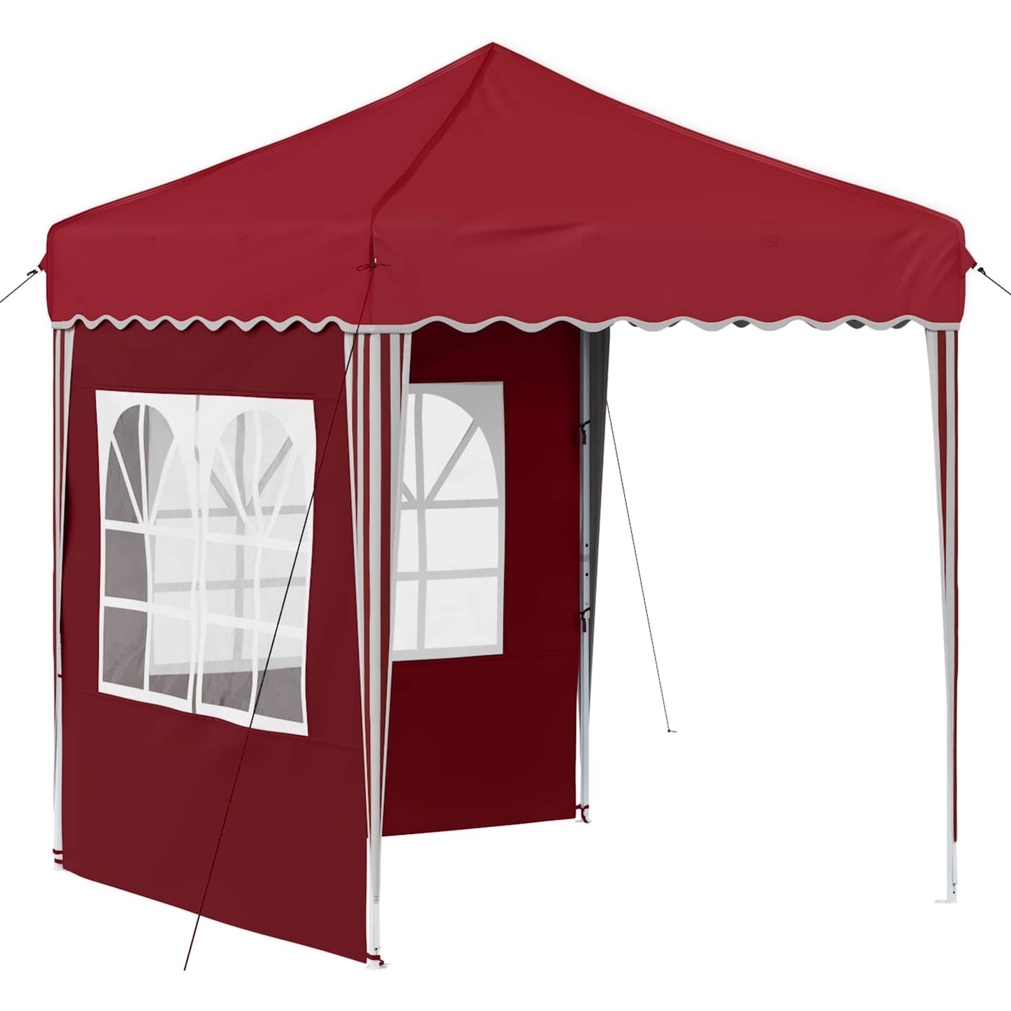 Pop-up Feesttent Bordeauxrood 195 x 195 x 245 cm is nu te koop bij PeponiXL, paradijselijk wonen!