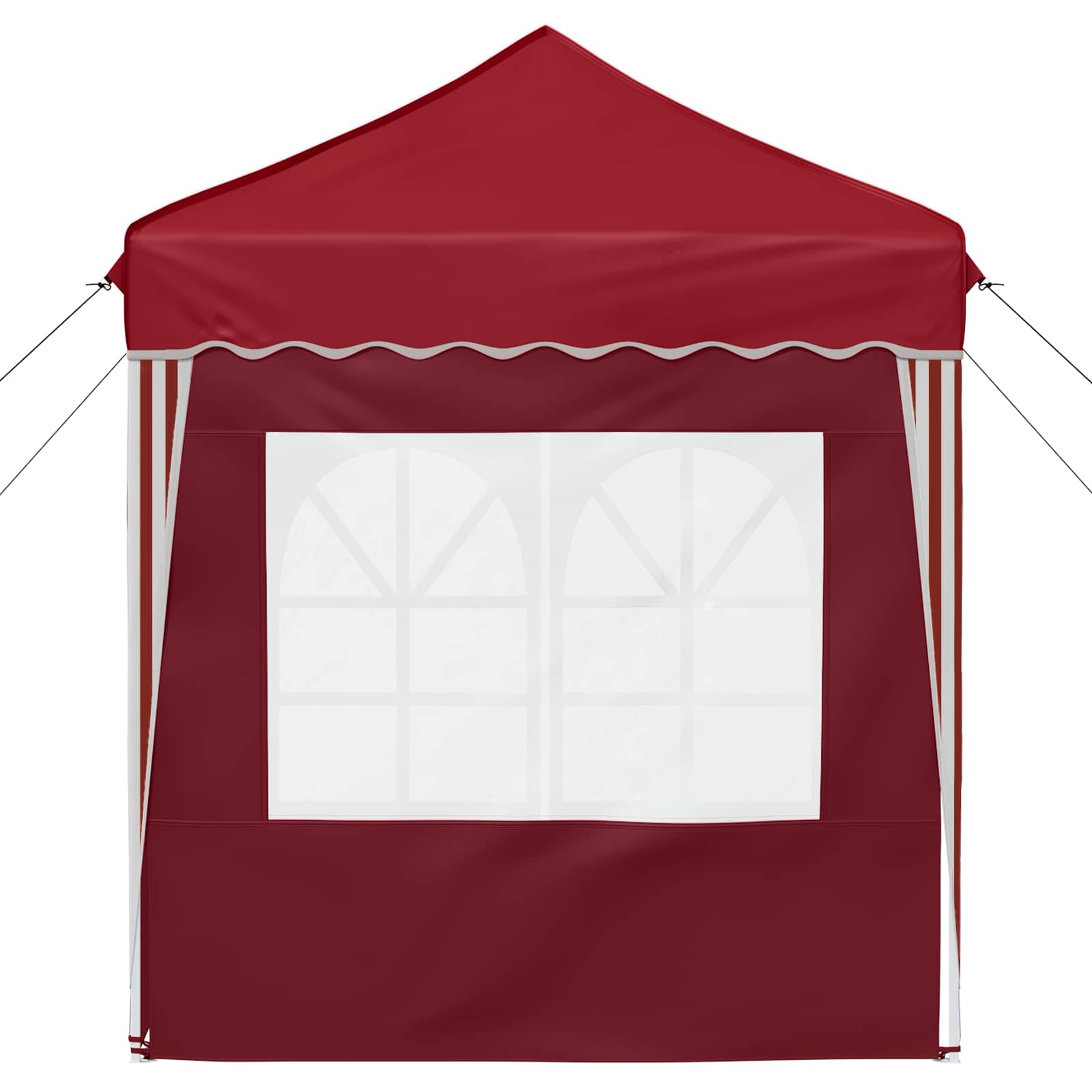 Pop-up Feesttent Bordeauxrood 195 x 195 x 245 cm is nu te koop bij PeponiXL, paradijselijk wonen!