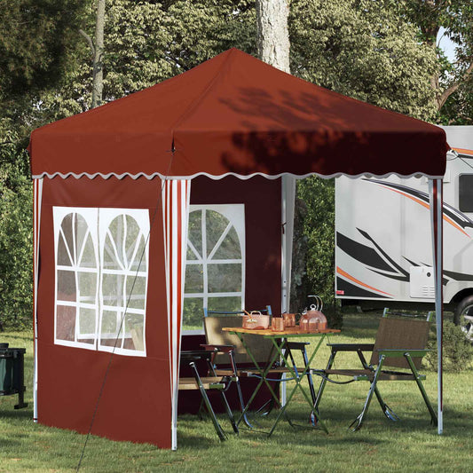 Pop-up Feesttent Terracotta 195 x 195 x 245 cm is nu te koop bij PeponiXL, paradijselijk wonen!