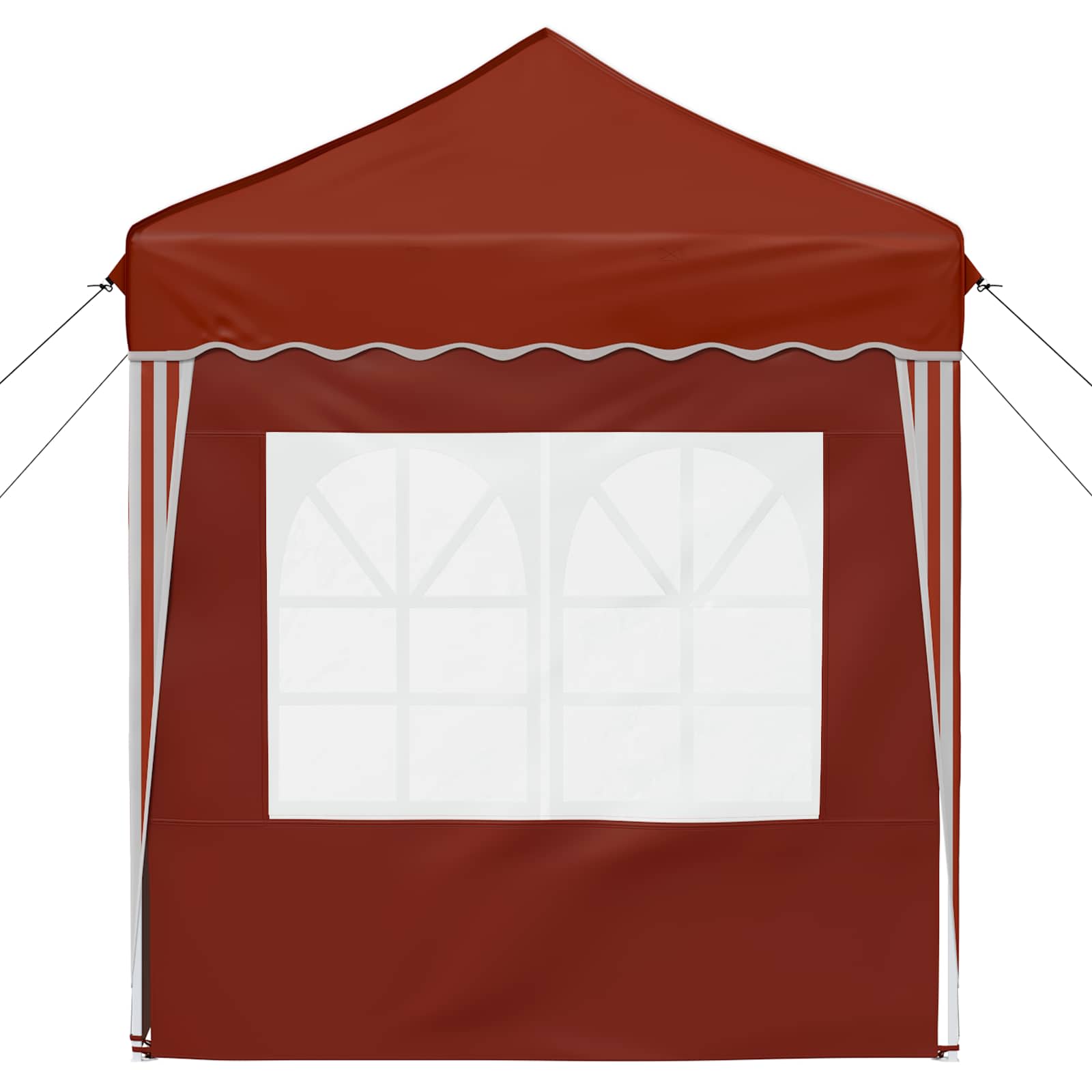 Pop-up Feesttent Terracotta 195 x 195 x 245 cm is nu te koop bij PeponiXL, paradijselijk wonen!