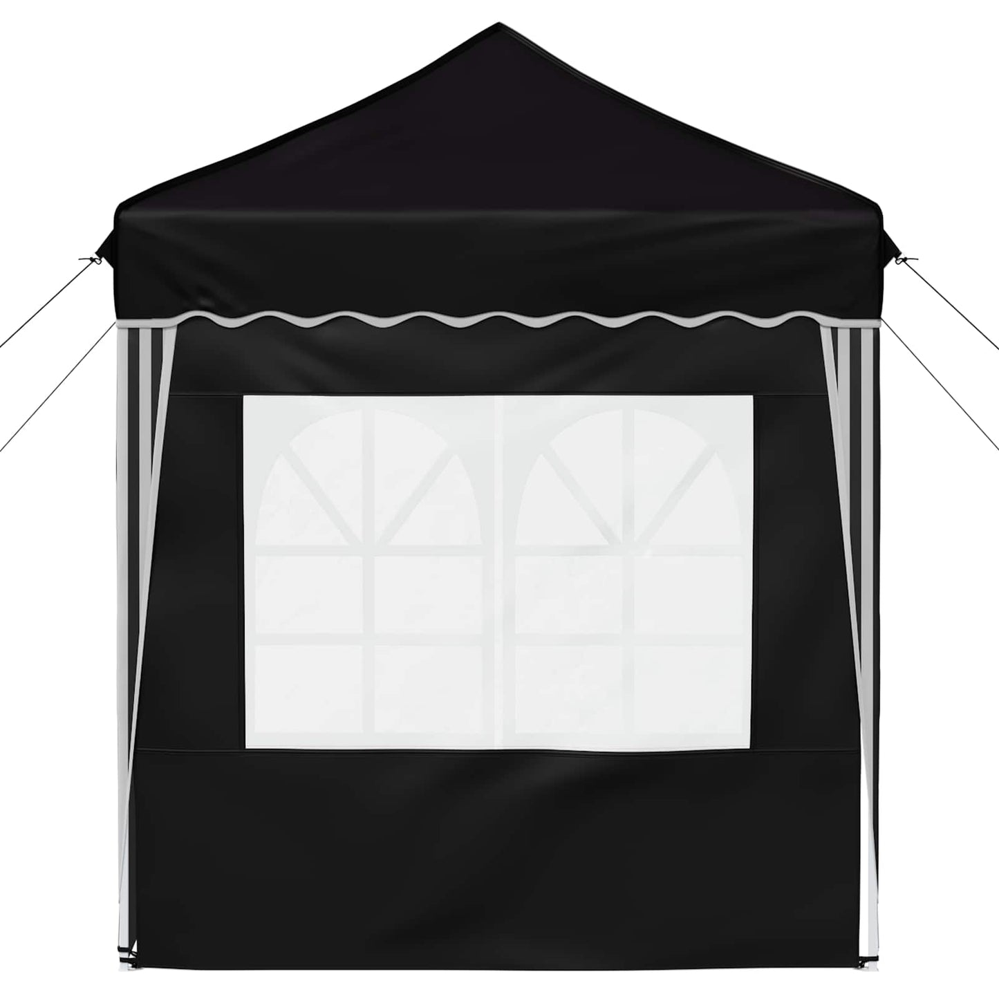 Pop-up Feesttent Zwart 195 x 195 x 245 cm is nu te koop bij PeponiXL, paradijselijk wonen!