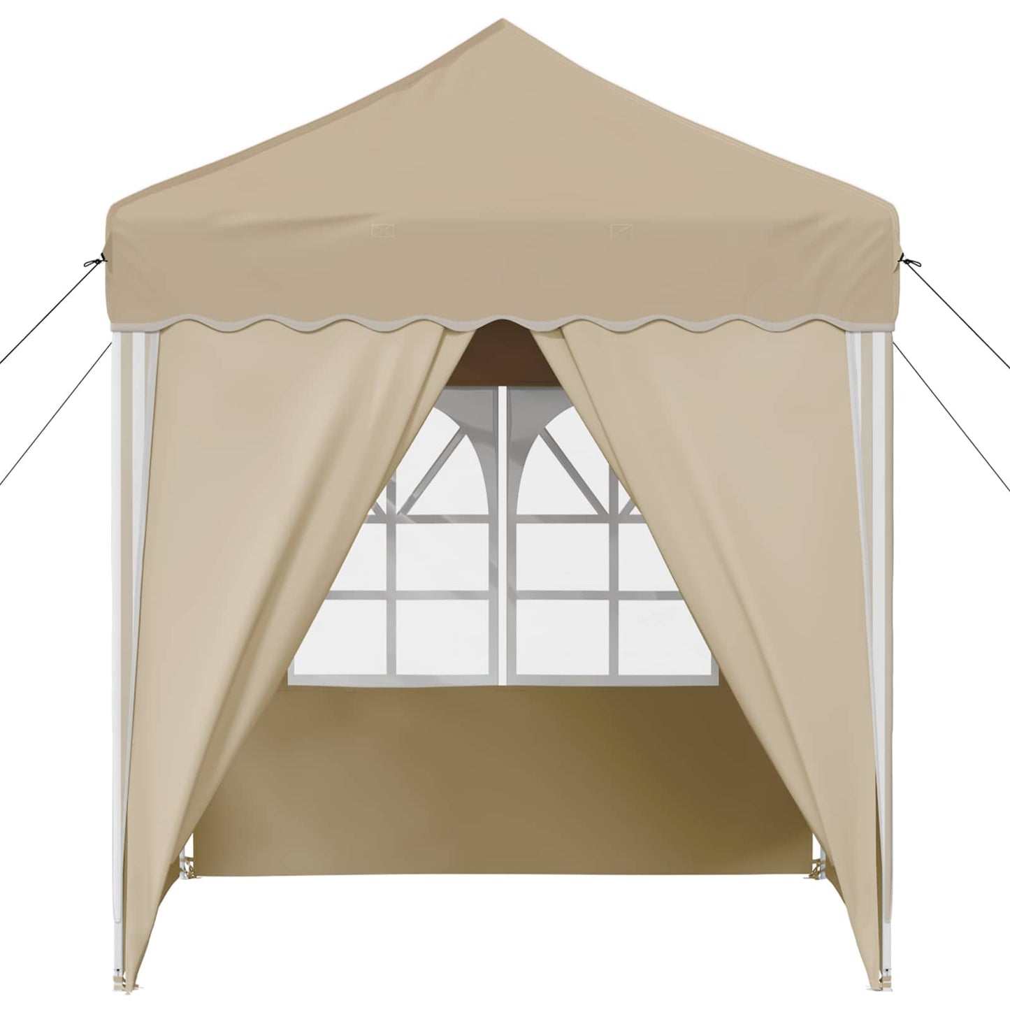 Pop-up Feesttent Crème 195 x 195 x 245 cm is nu te koop bij PeponiXL, paradijselijk wonen!