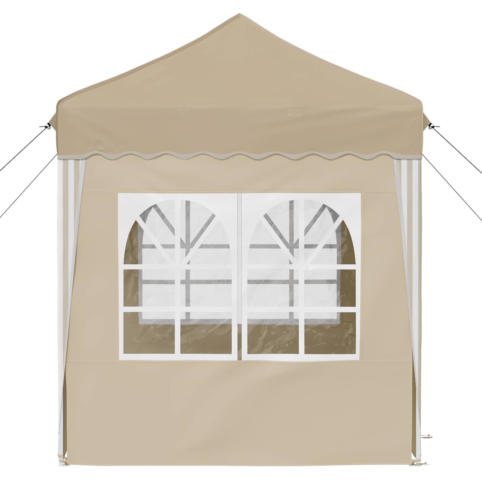 Pop-up Feesttent Crème 195 x 195 x 245 cm is nu te koop bij PeponiXL, paradijselijk wonen!