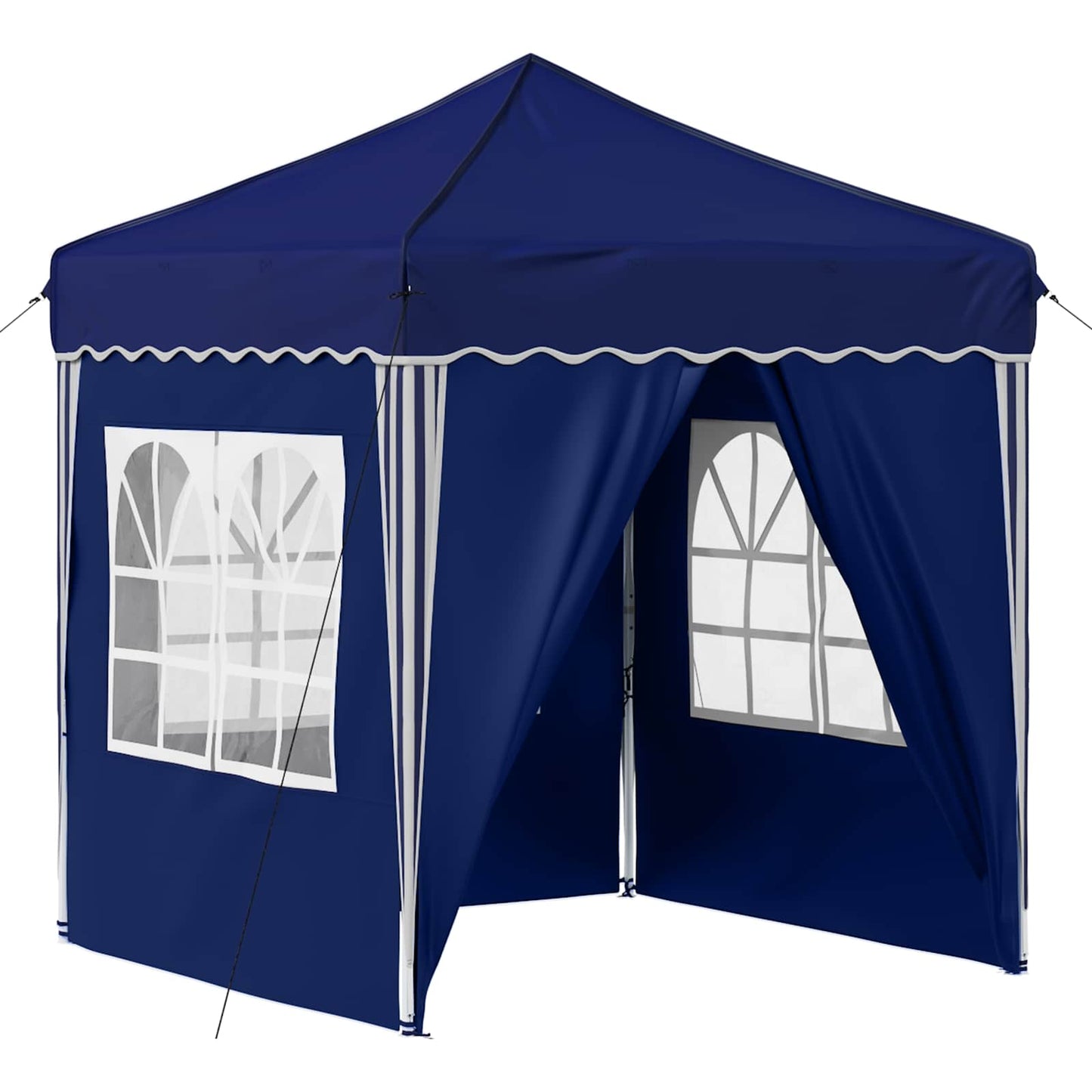 Pop-up Feesttent Blauw 195 x 195 x 245 cm Oxford Stof is nu te koop bij PeponiXL, paradijselijk wonen!