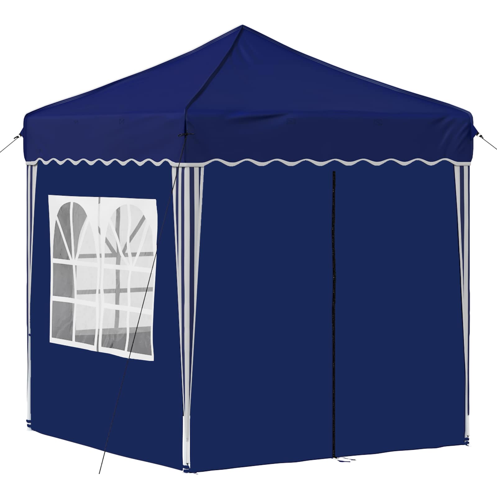 Pop-up Feesttent Blauw 195 x 195 x 245 cm Oxford Stof is nu te koop bij PeponiXL, paradijselijk wonen!