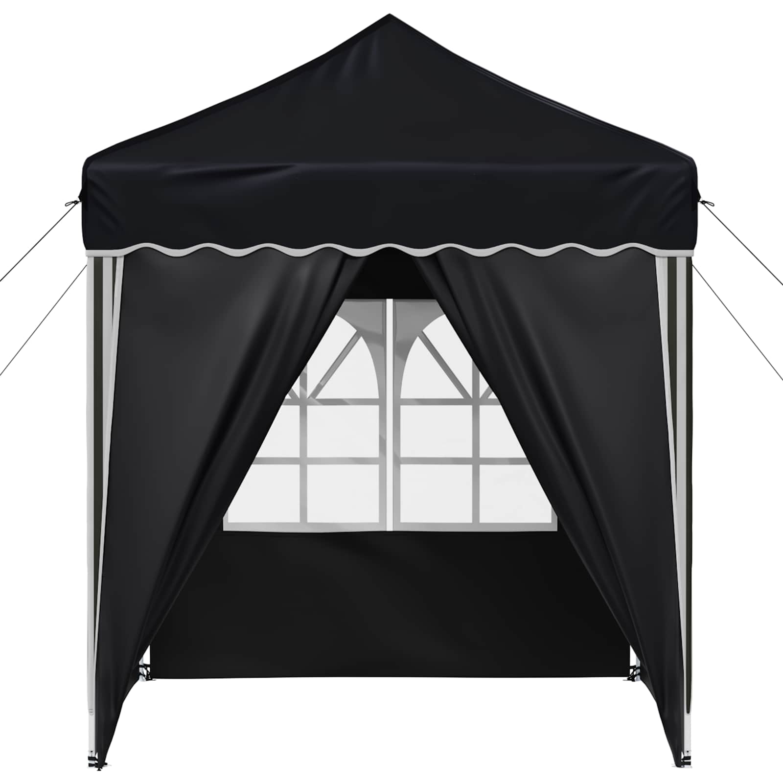 Pop-up Feesttent Antraciet 195 x 195 x 245 cm Oxford Stof is nu te koop bij PeponiXL, paradijselijk wonen!