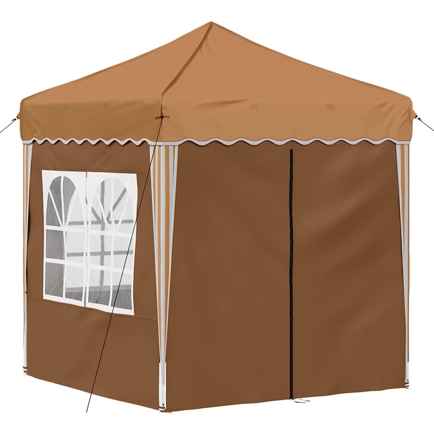 Pop-up Feesttent Beige 195 x 195 x 245 cm Oxford Stof is nu te koop bij PeponiXL, paradijselijk wonen!
