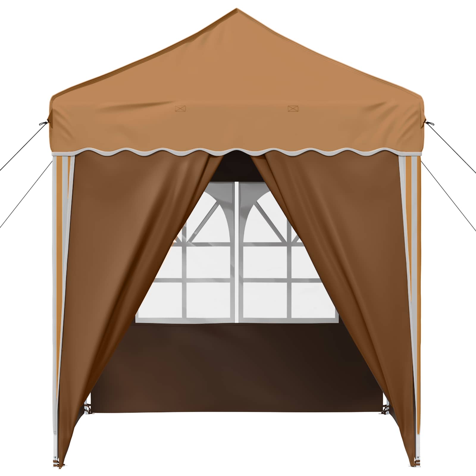 Pop-up Feesttent Beige 195 x 195 x 245 cm Oxford Stof is nu te koop bij PeponiXL, paradijselijk wonen!