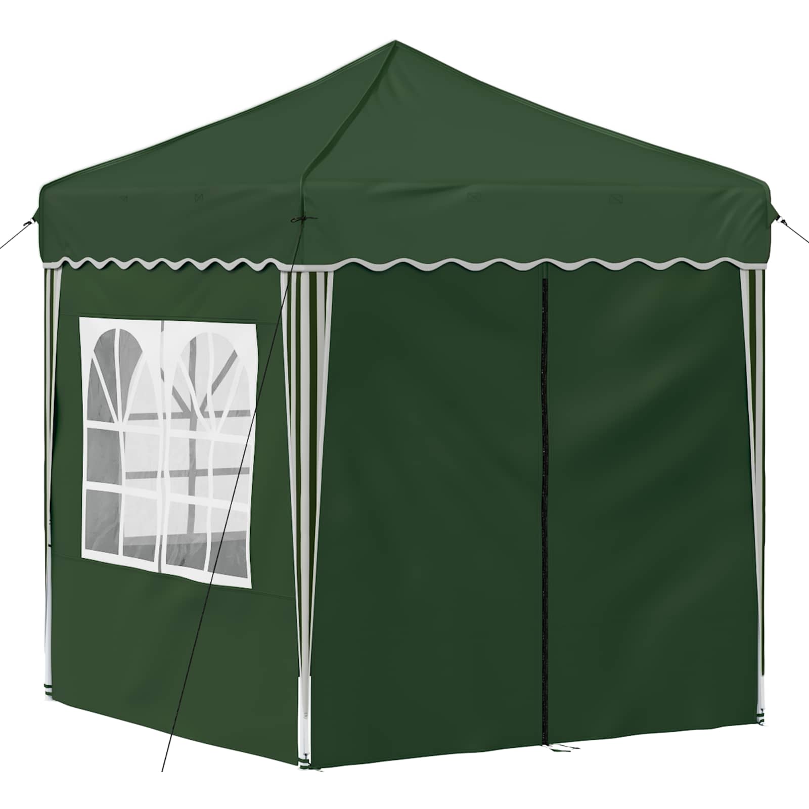 Pop-up Feesttent Groen 195 x 195 x 245 cm Oxford Stof is nu te koop bij PeponiXL, paradijselijk wonen!