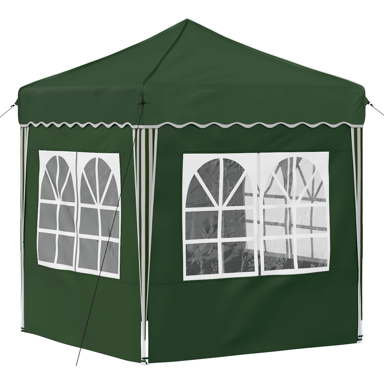 Pop-up Feesttent Groen 195 x 195 x 245 cm Oxford Stof is nu te koop bij PeponiXL, paradijselijk wonen!
