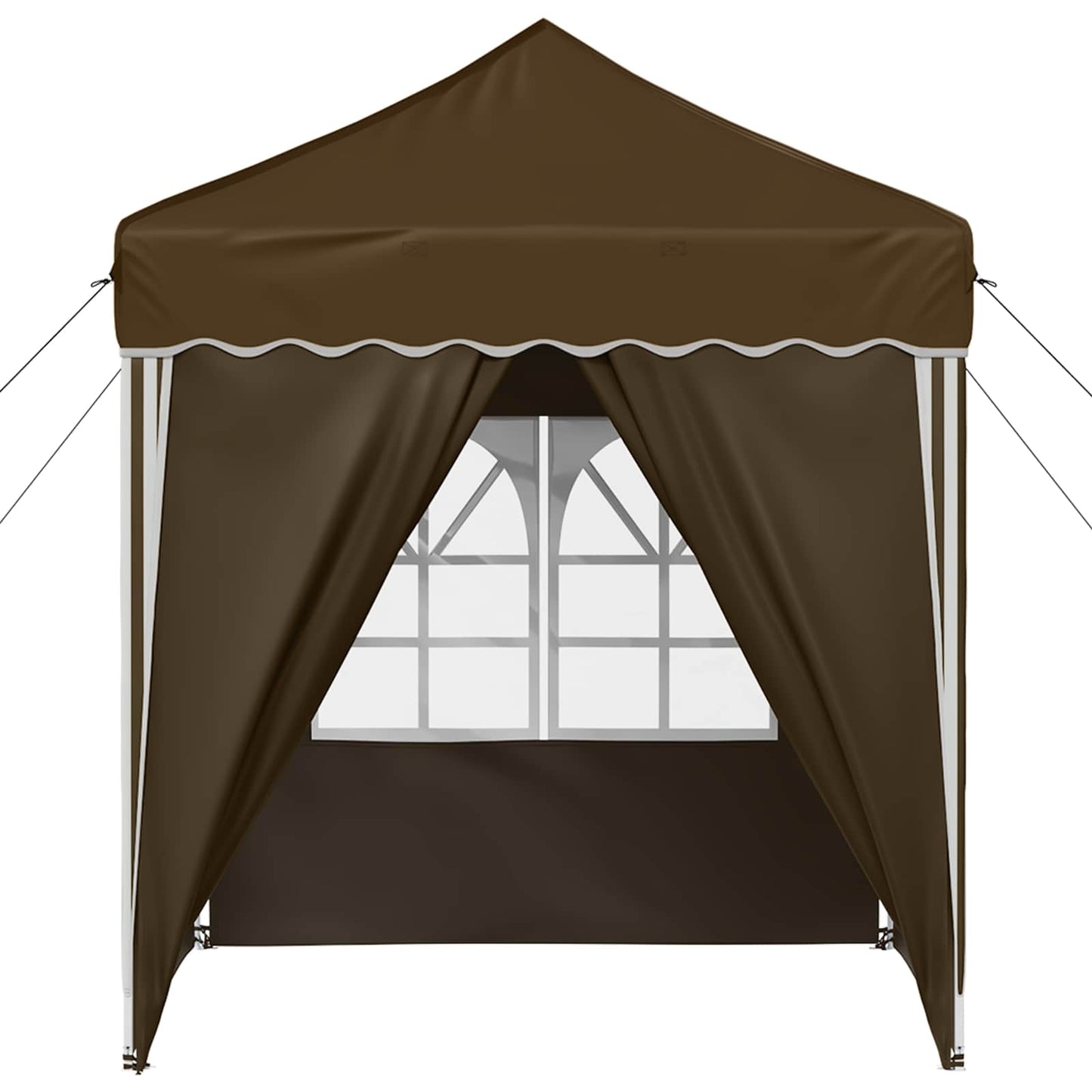 Pop-up Feesttent Taupe 195 x 195 x 245 cm Oxford Stof is nu te koop bij PeponiXL, paradijselijk wonen!