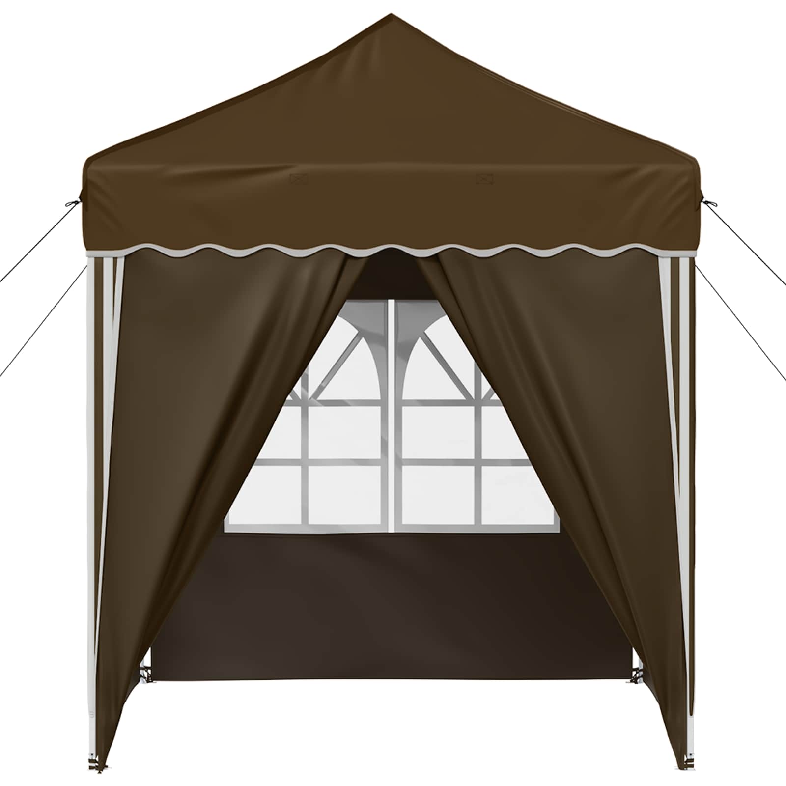 Pop-up Feesttent Taupe 195 x 195 x 245 cm Oxford Stof is nu te koop bij PeponiXL, paradijselijk wonen!