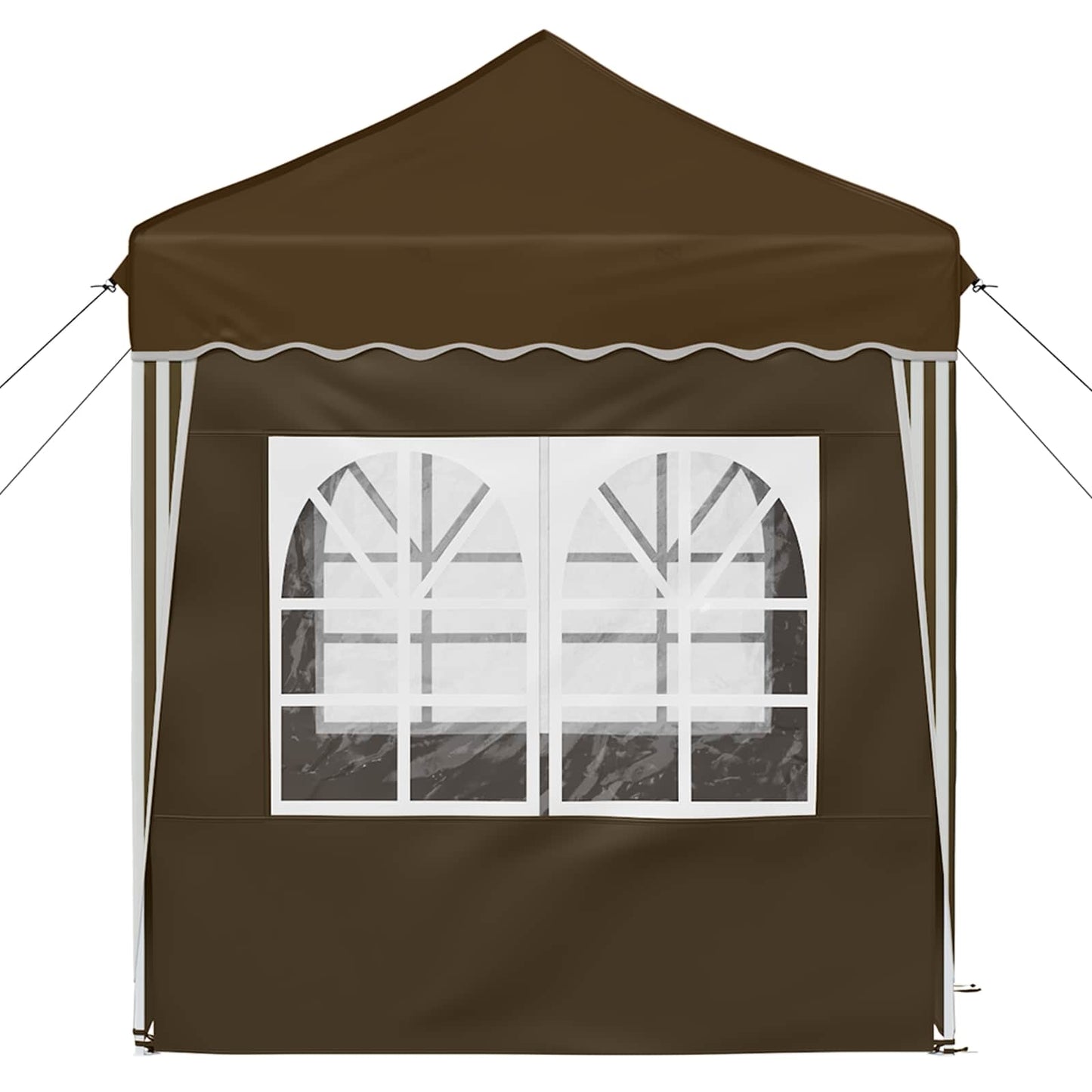 Pop-up Feesttent Taupe 195 x 195 x 245 cm Oxford Stof is nu te koop bij PeponiXL, paradijselijk wonen!