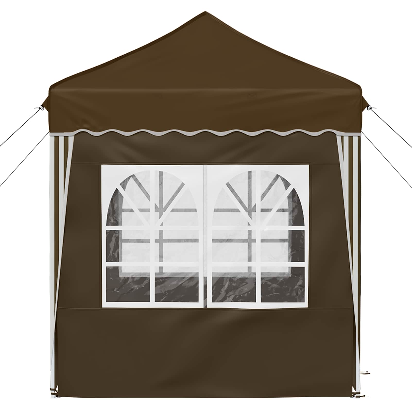 Pop-up Feesttent Taupe 195 x 195 x 245 cm Oxford Stof is nu te koop bij PeponiXL, paradijselijk wonen!