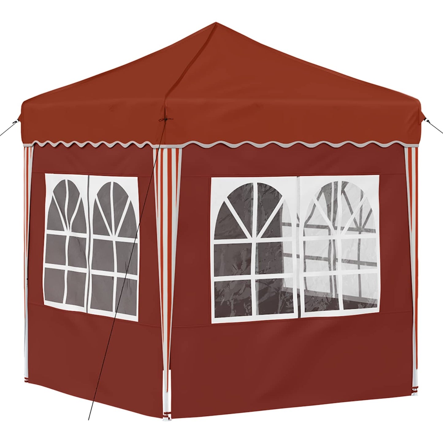 Pop-up Feesttent Terracotta 195 x 195 x 245 cm Oxford Stof is nu te koop bij PeponiXL, paradijselijk wonen!