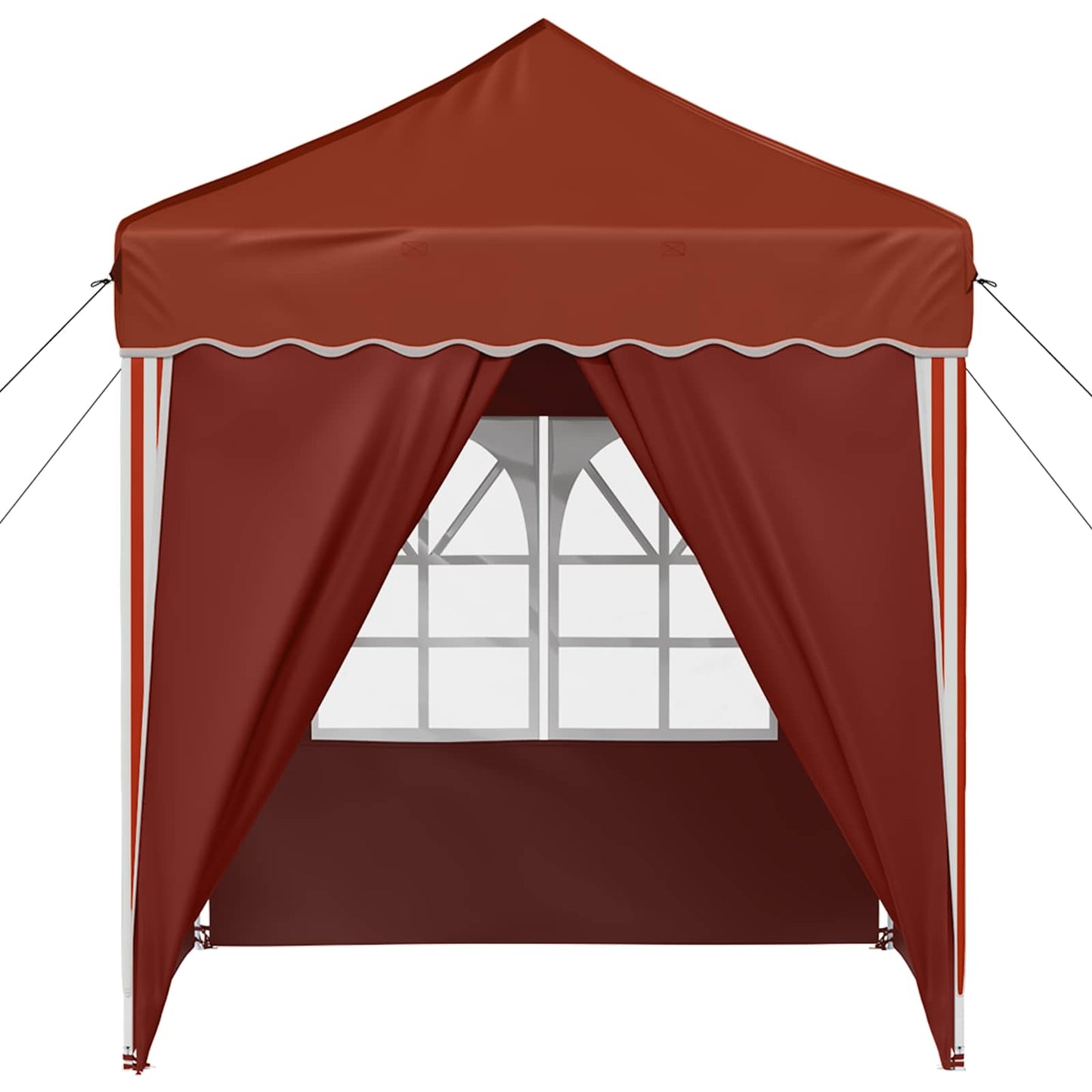 Pop-up Feesttent Terracotta 195 x 195 x 245 cm Oxford Stof is nu te koop bij PeponiXL, paradijselijk wonen!