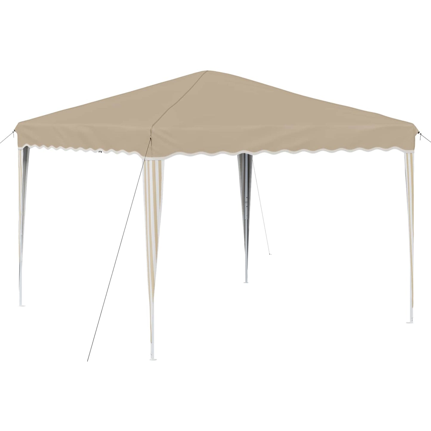 Pop-up Feesttent Crème 288 x 288 x 245 cm Oxford Stof is nu te koop bij PeponiXL, paradijselijk wonen!