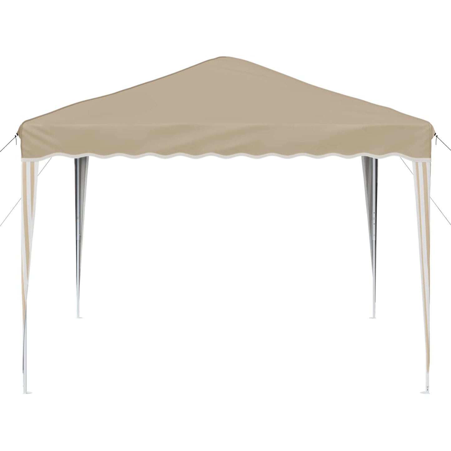 Pop-up Feesttent Crème 288 x 288 x 245 cm Oxford Stof is nu te koop bij PeponiXL, paradijselijk wonen!