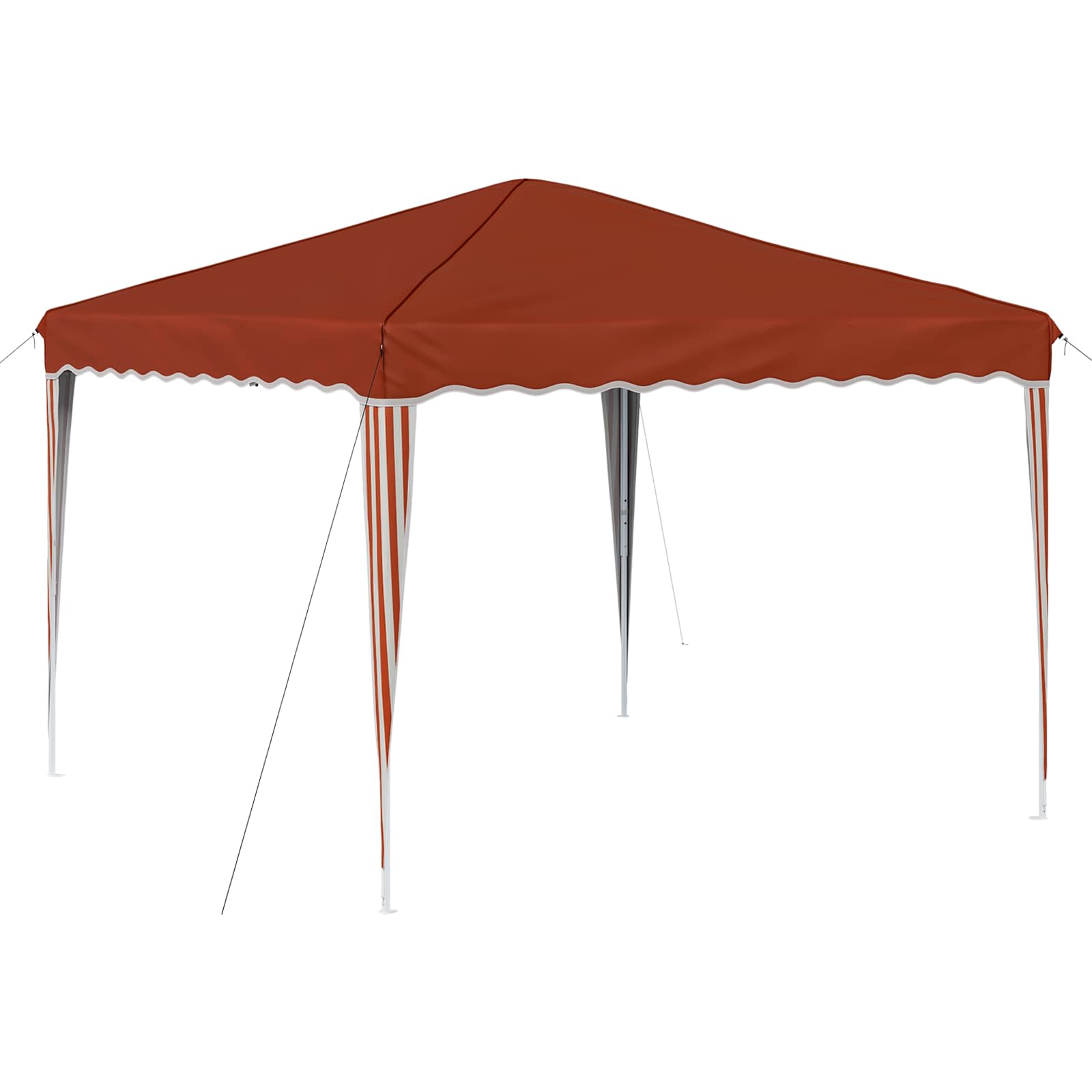 Pop-up Feesttent Terracotta 288 x 288 x 245 cm Oxford Stof is nu te koop bij PeponiXL, paradijselijk wonen!