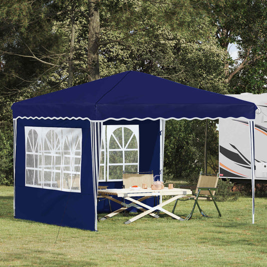 Pop-up Feesttent Blauw 288 x 288 x 245 cm Oxford Stof is nu te koop bij PeponiXL, paradijselijk wonen!