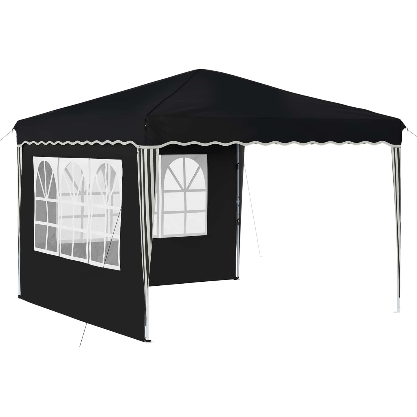Pop-up Feesttent Antraciet 288 x 288 x 245 cm Oxford Stof is nu te koop bij PeponiXL, paradijselijk wonen!