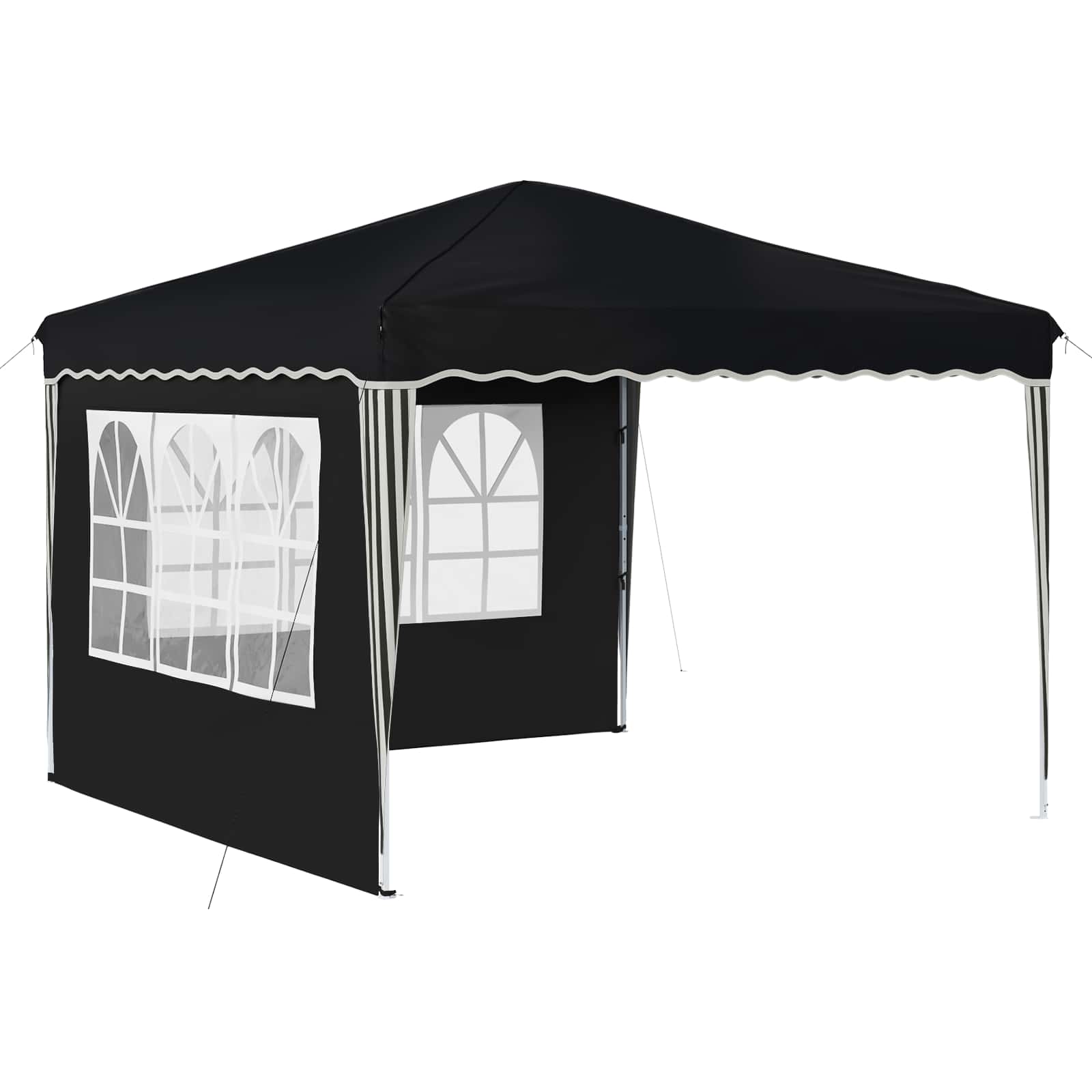 Pop-up Feesttent Antraciet 288 x 288 x 245 cm Oxford Stof is nu te koop bij PeponiXL, paradijselijk wonen!