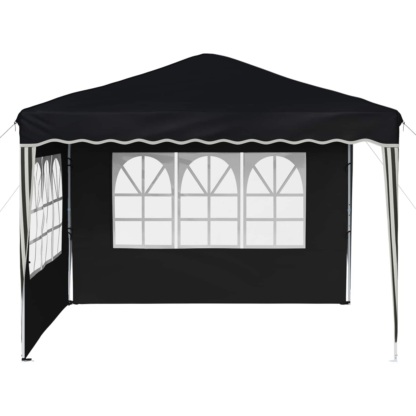 Pop-up Feesttent Antraciet 288 x 288 x 245 cm Oxford Stof is nu te koop bij PeponiXL, paradijselijk wonen!