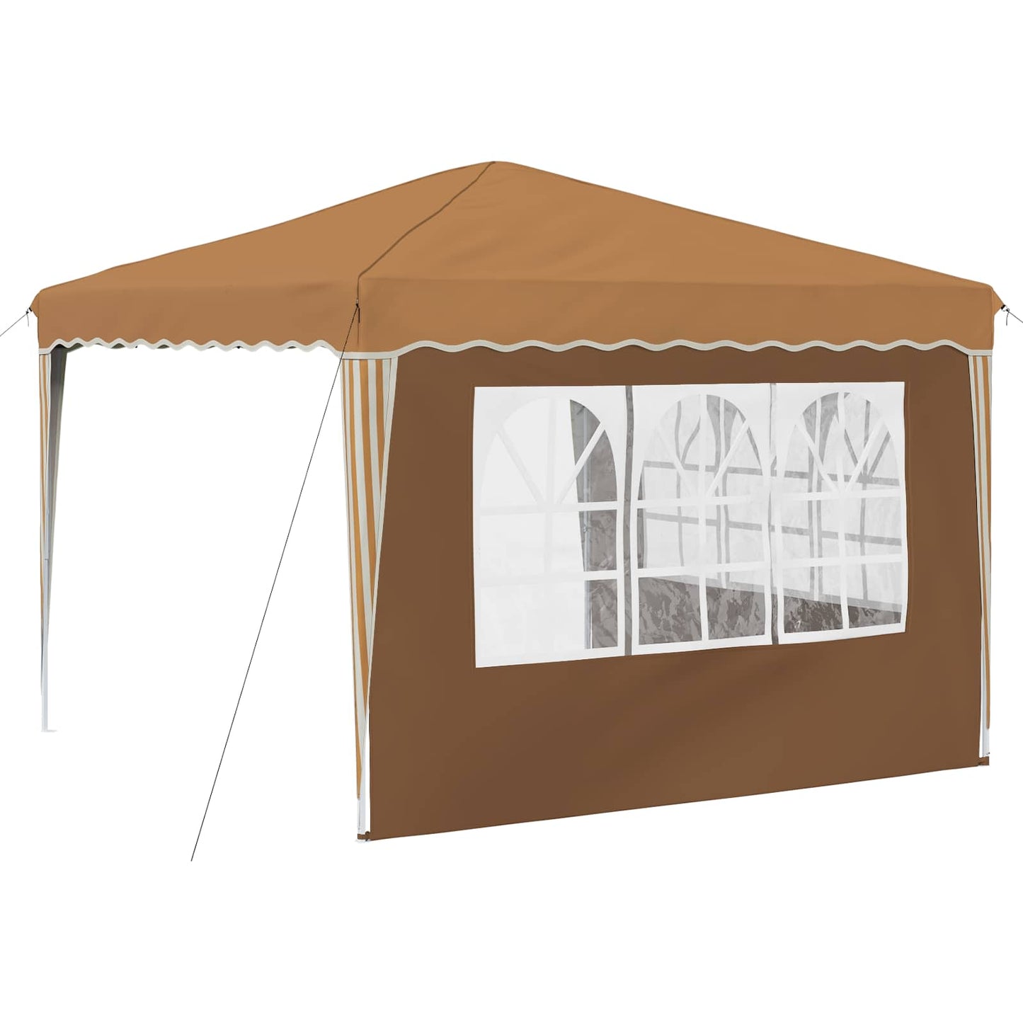 Pop-up Feesttent Beige 288 x 288 x 245 cm Oxford Stof is nu te koop bij PeponiXL, paradijselijk wonen!