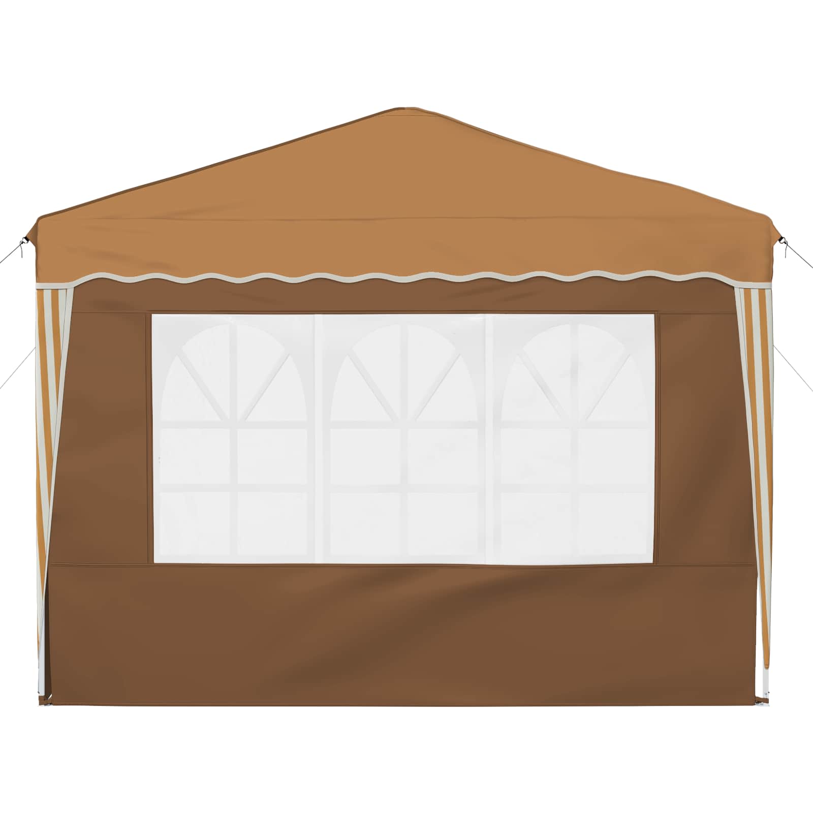 Pop-up Feesttent Beige 288 x 288 x 245 cm Oxford Stof is nu te koop bij PeponiXL, paradijselijk wonen!