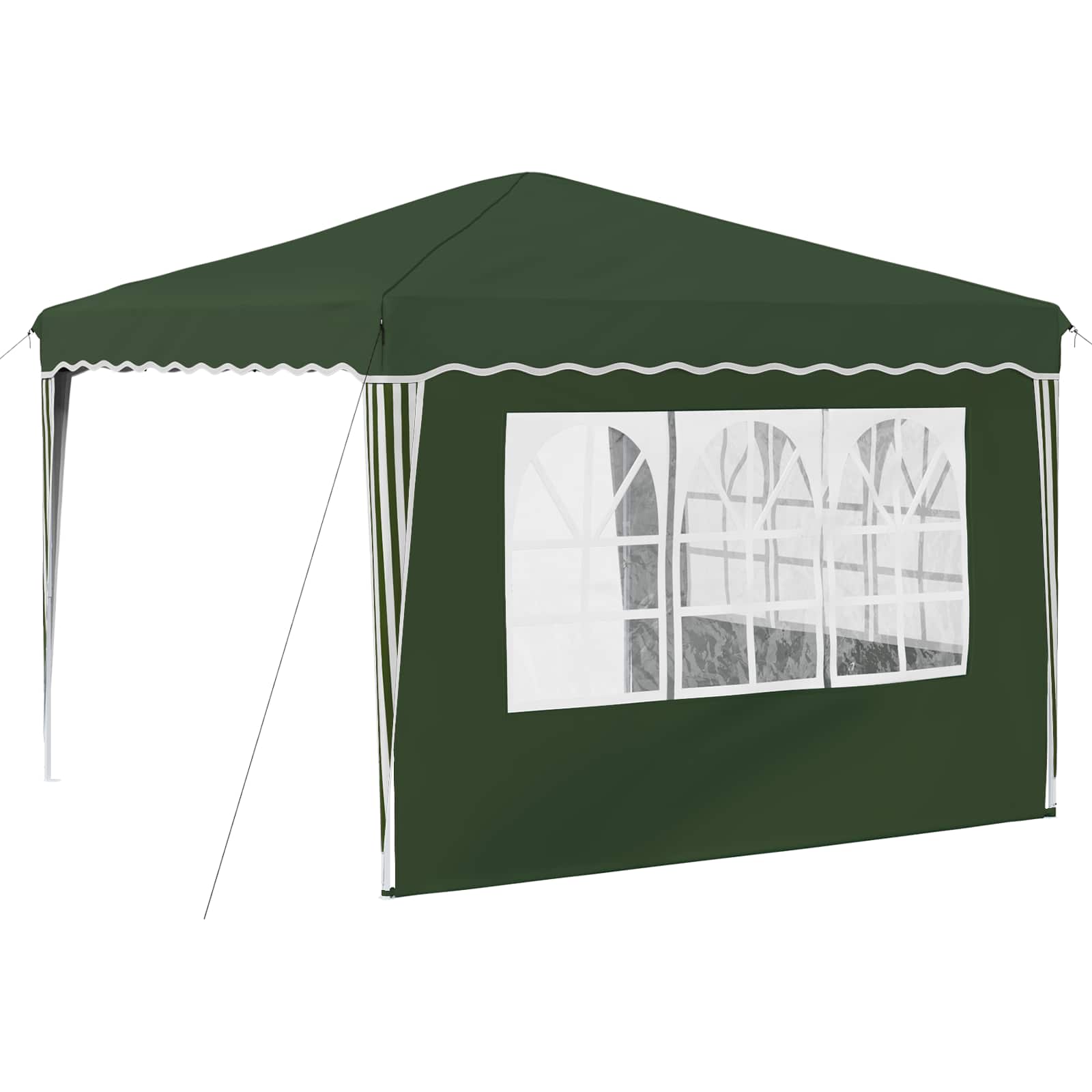 Pop-up Feesttent Groen 288 x 288 x 245 cm Oxford Stof is nu te koop bij PeponiXL, paradijselijk wonen!