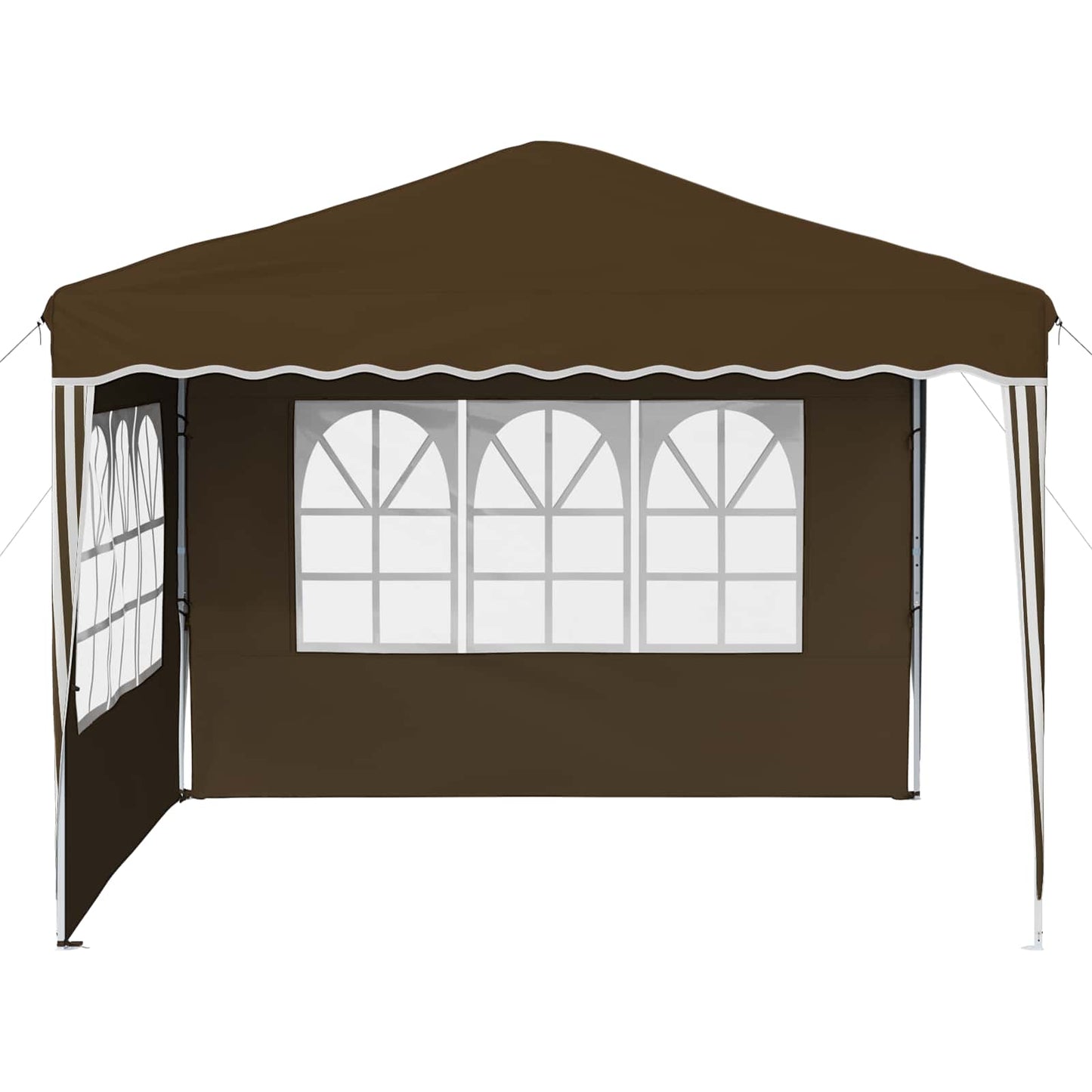 Pop-up Feesttent Taupe 288 x 288 x 245 cm Oxford Stof is nu te koop bij PeponiXL, paradijselijk wonen!