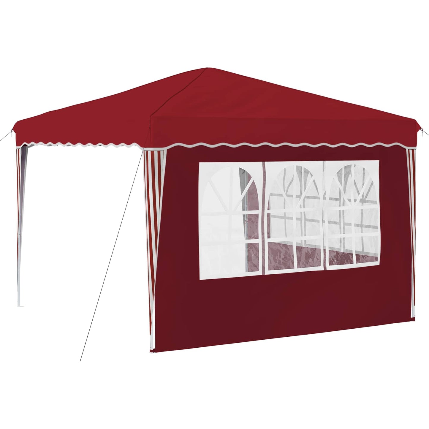 Pop-up Feesttent Bordeauxrood 288 x 288 x 245 cm Oxford Stof is nu te koop bij PeponiXL, paradijselijk wonen!