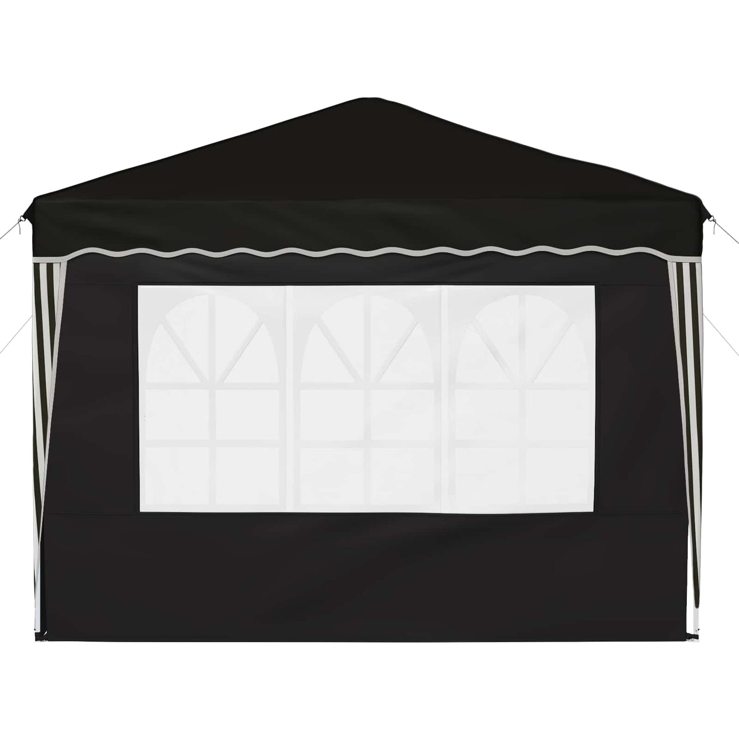 Pop-up Feesttent Zwart 288 x 288 x 245 cm Oxford Stof is nu te koop bij PeponiXL, paradijselijk wonen!