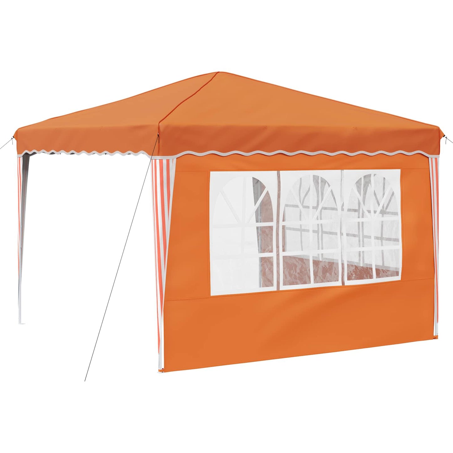 Pop-up Feesttent Oranje 288 x 288 x 245 cm Oxford Stof is nu te koop bij PeponiXL, paradijselijk wonen!