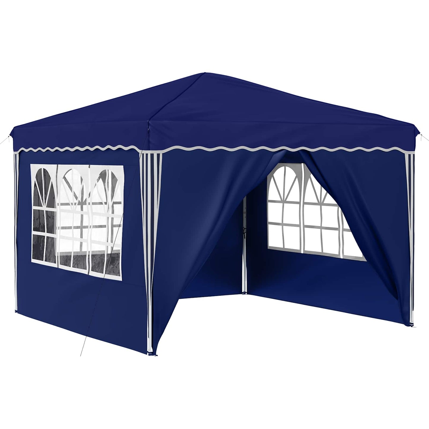 Pop-up Feesttent Blauw 288 x 288 x 245 cm Oxford Stof is nu te koop bij PeponiXL, paradijselijk wonen!