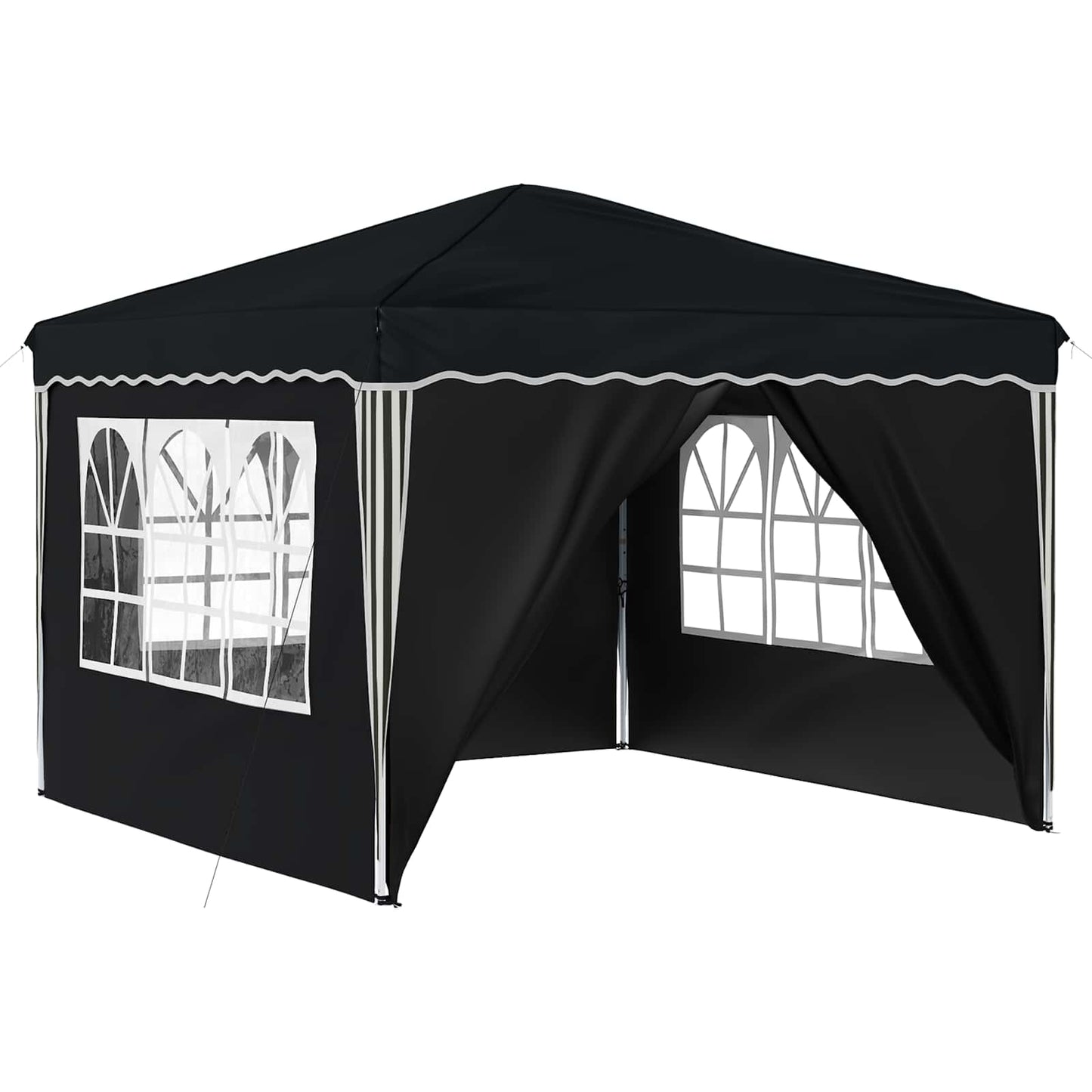 Pop-up Feesttent Antraciet 288 x 288 x 245 cm Oxford Stof is nu te koop bij PeponiXL, paradijselijk wonen!