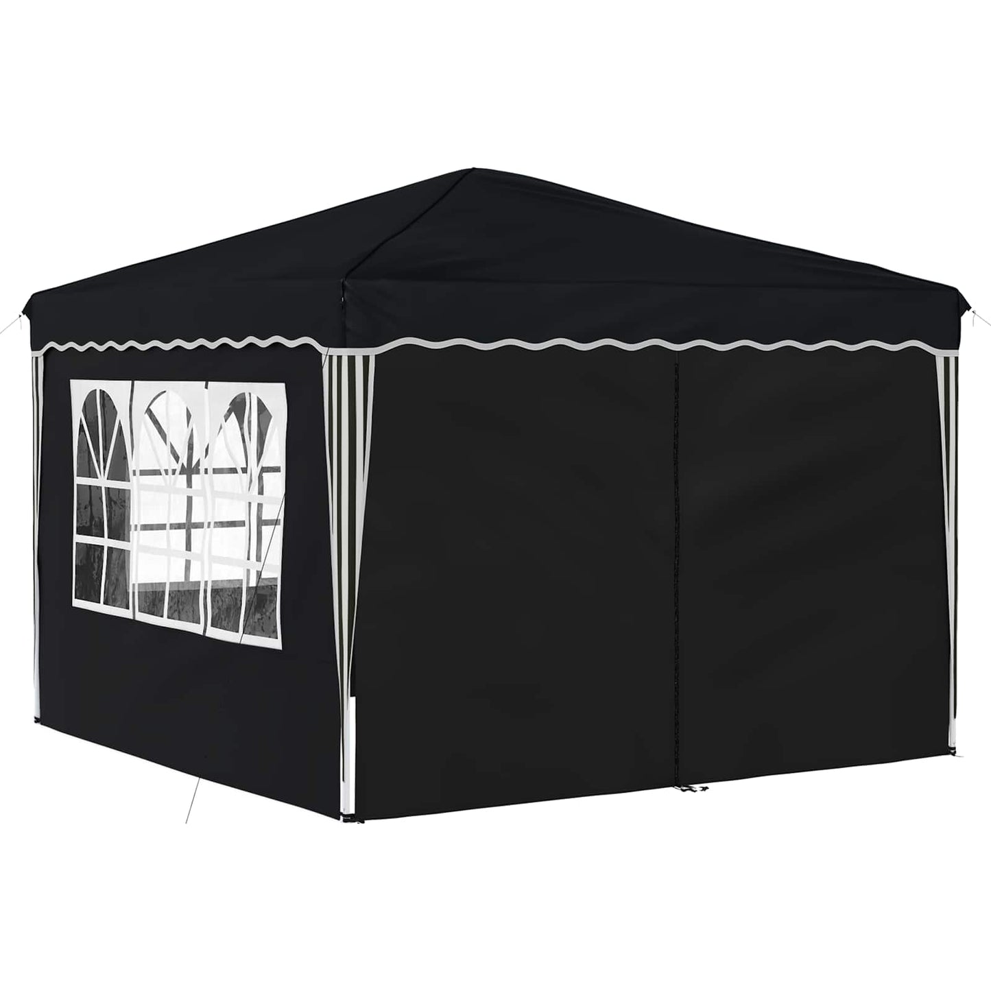 Pop-up Feesttent Antraciet 288 x 288 x 245 cm Oxford Stof is nu te koop bij PeponiXL, paradijselijk wonen!