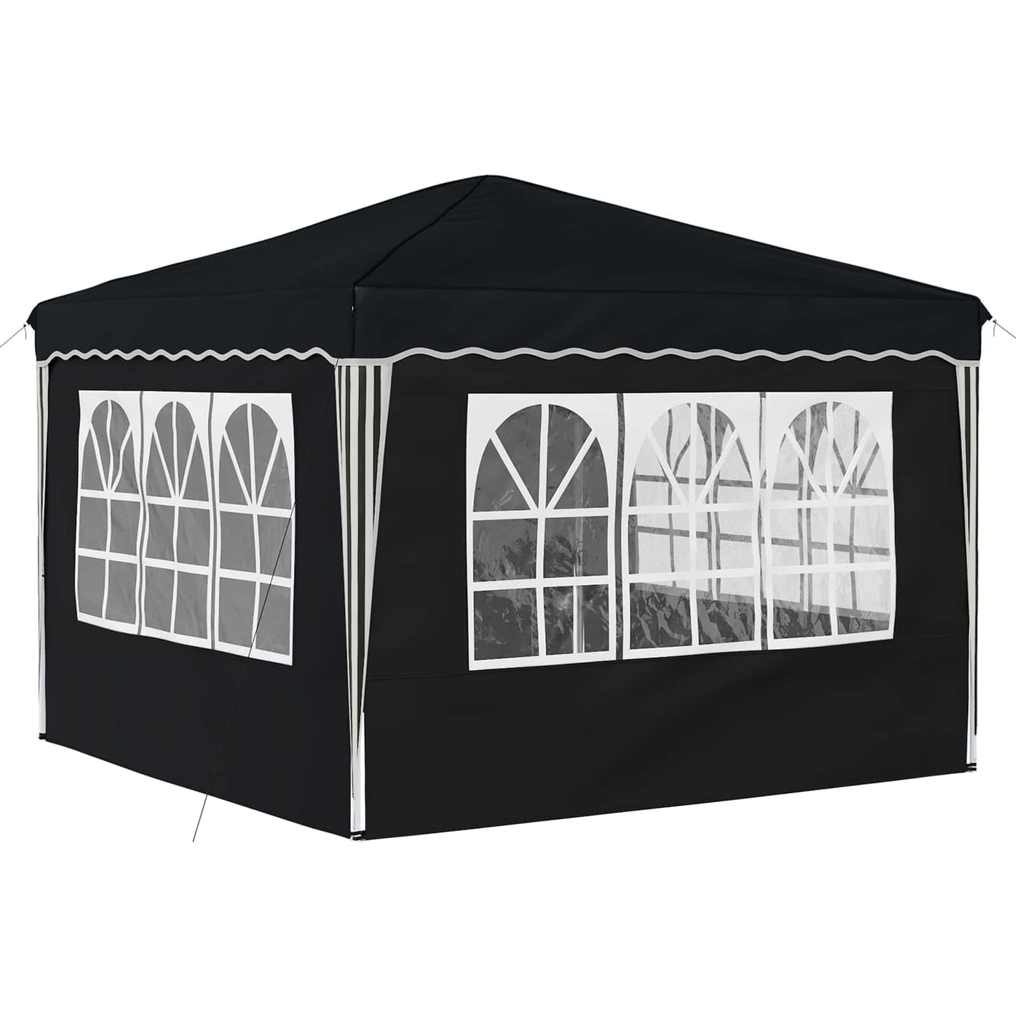 Pop-up Feesttent Antraciet 288 x 288 x 245 cm Oxford Stof is nu te koop bij PeponiXL, paradijselijk wonen!