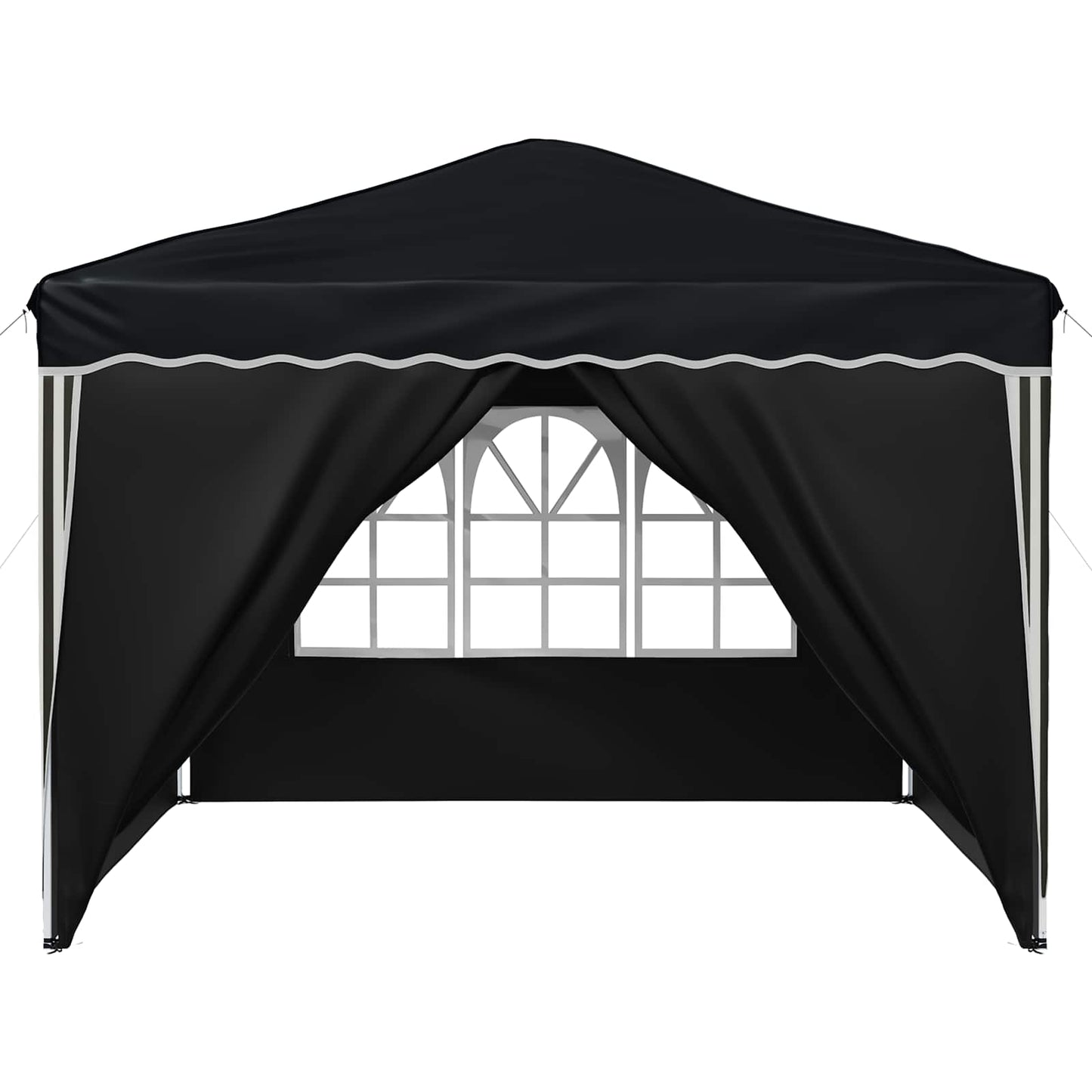 Pop-up Feesttent Antraciet 288 x 288 x 245 cm Oxford Stof is nu te koop bij PeponiXL, paradijselijk wonen!
