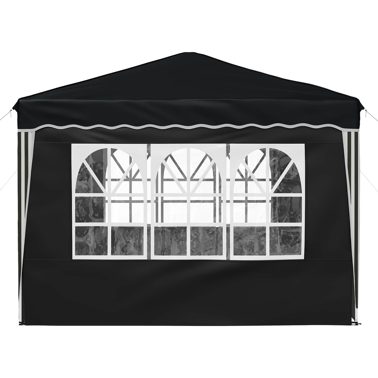 Pop-up Feesttent Antraciet 288 x 288 x 245 cm Oxford Stof is nu te koop bij PeponiXL, paradijselijk wonen!
